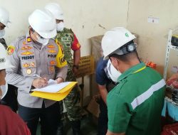Karhutla Mengintai Forkopimcam Mempawah Hulu Pastikan Senjata Damkar PT. ISS Siap Tempur