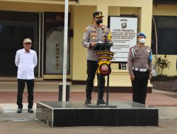 Polres Ketapang Gelar Apel Pasukan Ops Aman Nusa II Karhutla Kapuas 2026