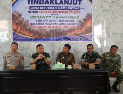 Tim Sosialisasi Karhutla Mabes TNI Berikan Edukasi Kepada Masyarakat Kecamatan Dedai Cegah Pembakaran Lahan