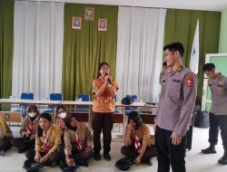Generasi Muda Pelopor Cegah Karhutla Tim S2-STIK Edukasi Peserta Diklatsar Saka Bhayangkara