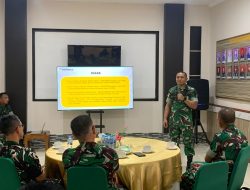 Sambut Hangat Tim Penyuluhan Karhutla Gelombang Ketiga Kodim 1206/Putussibau Perkuat Sinergi Cegah Karhutla Di Kapuas Hulu