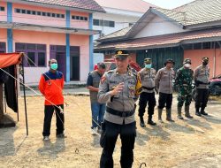 Satgas Penanganan Karhutla Apel Pagi Pastikan Seluruh Personel Siap