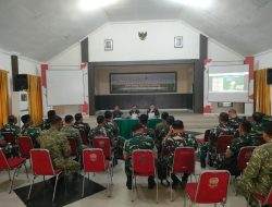 Brigjen TNI P. Hutagalung Beri Pengarahan Kepada Peserta Penyuluhan Karhutla Di Sintang