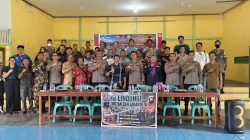 Bersinergi Atasi Karhutla Babinsa 1206-06/Putussibau Utara Wakili Danramil Hadiri Sosialisasi Dari Mabes Polri 