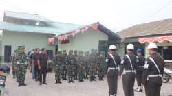 Tertib Dan Disiplin Kendaraan Prajurit Subdenpom XII/1-6 Putussibau Laksanakan Pemeriksaan Kendaraan Di Kodim 1206/Putussibau