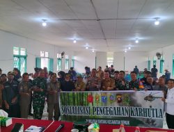 Penyuluhan Terbatas Di Sepauk Tim Satgas Karhutla Tekankan Pencegahan Dimulai Dari Masyarakat
