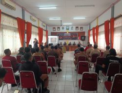 Tim Penyuluhan Karhutla Mabes TNI Gelar Sosialisasi Pencegahan Di Kecamatan Entikong