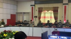Perkuat Sinergi Hadapi Karhutla Danrem 121/Abw Terus Bersinergi Bersama Pemerintah Daerah Kabupaten Sanggau