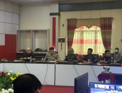 Perkuat Sinergi Hadapi Karhutla Danrem 121/Abw Terus Bersinergi Bersama Pemerintah Daerah Kabupaten Sanggau