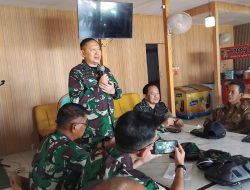 Mitigasi Bencana Satgas Karhutla TNI Perkuat Dialog Dengan Tokoh Adat Dayak Di Kayan Hilir