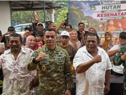 Pasis Dikreg LVl Sesko TNI Berikan Penyuluhan Bahaya Karhutla Untuk Warga Pontianak 