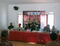 Sesuai Arahan Presiden Dan Panglima TNI Tim Sosialisasi Karhutla Turun ke Desa Didampingi Babinsa Serka Mapus 