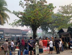 Saat Air Sulit Didapat Polisi Hadir Membawa Harapan