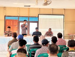 Polres Melawi Bersama Tim Edukasi Lemdiklat Polri Sosialisasikan Pencegahan Dan Dampak Karhutla Kepada Masyarakat