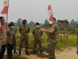 Turun Ke Titik Kritis Singkawang Dansesko TNI Pantau Aksi Pasis Dikreg LVI Dan Dorong Kolaborasi Antar Lembaga Atasi Karhutla