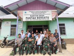 Tekan Ancaman Karhutla Tim Penyuluhan Mabes TNI Gencarkan Edukasi Warga Desa Pantas Bersatu Bunut Hulu