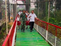 Jembatan Gantung Perintis Garuda Desa Bagak Buka Akses Dan Harapan Baru Bagi Warga Serta Pelajar
