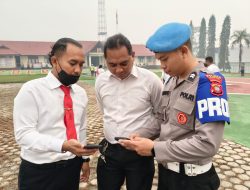 Dadakan Apel Jam Pimpinan Pengecekan HP Anggota Polri Terkait Judi Online