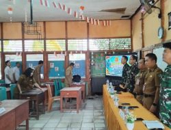 Mitigasi Karhutla Satgas TNI Gandeng SMP N 1 Kayan Hilir