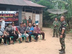 Garda Depan Cegah Karhutla Tim Mabes TNI Rangkul Warga Diwilayah Kodim 1209/Bengkayang Lewat Edukasi Masif