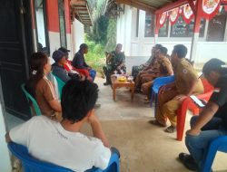 Dari Desa Bukit Penai TNI Gaungkan Semangat Cegah Karhutla Jangan Tunggu Api Membesar