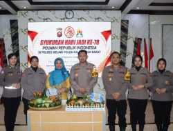 Kapolres Melawi Hadiri Syukuran Hari Jadi Polwan Polri Ke-78