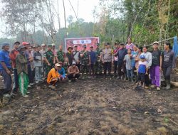 Brigjen TNI Sain Mustain Ajak Masyarakat Nanga Nyabau Dan Uluk Palin Jaga Hutan Untuk Masa Depan Anak Cucu