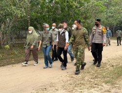 Danrem 121/Abw Dampingi Menteri Kehutanan RI Kunjungi Yayasan Inisiasi Alam Rehabilitasi Indonesia (YIARI) Ketapang
