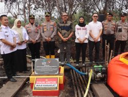 Polresta Pontianak Resmikan Sumur Bor Perkuat Penanganan Karhutla