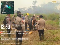 Tim Gabungan Bergerak Cepat Karhutla Di Desa Kuala Tolak Berhasil Dikendalikan