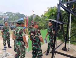 Tim Wasev STERAD Tinjau Sumur Bor Karya Bhakti Skala Besar Di Entikong