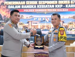 Karhutla Jadi Fokus Serdik Sespimen Dikreg 67 Gelar FGD Di Polres Sambas