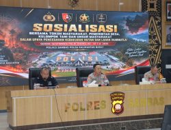 Gali Persoalan Karhutla Serdik Sespimmen Dan Pemangku Kepentingan Bahas Karhutla Sambas
