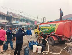 Sentuhan Kepedulian Di Tengah Kemarau Kodim 1209/Bengkayang Salurkan Air Bersih Untuk Warga