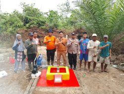 Bukan Sekadar Air Bersih Sumur Bor Polsek Nanga Pinoh Jadi Penopang Antisipasi Karhutla