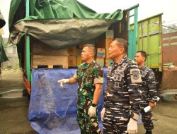 Kodaeral XII Amankan 23,681 Juta Batang Rokok Diduga Ilegal Di Pelabuhan Dwikora