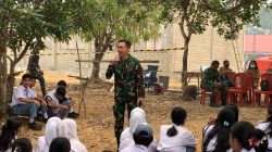 Demplot Satgas Karhutla TNI Laboratorium Uji Pupuk Bersama SMK Negeri Kayan Hilir
