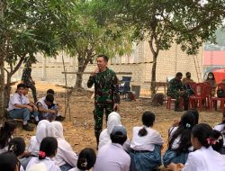 Demplot Satgas Karhutla TNI Laboratorium Uji Pupuk Bersama SMK Negeri Kayan Hilir