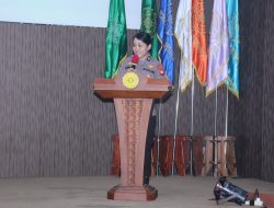 Polda Kalbar Edukasi Mahasiswa Baru ITEKES Muhammadiyah Kalbar Tentang Bahaya Karhutla
