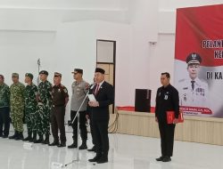 Kasdim 1206/Putussibau Hadiri Pelantikan Kades Terpilih Hasil Pilkades Serentak 2026 Momentum Baru Membangun Desa