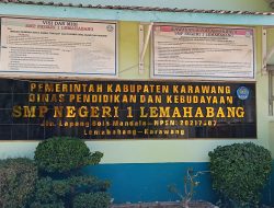 Upaya Meningkatkan Kenyamanan Belajar, SMPN 1 Lemahabang Giatkan Perbaikan Sarana dan Prasarana