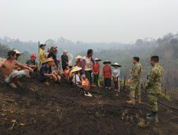 Cegah Api Sebelum Membesar Tim Mabes TNI Gencarkan Edukasi Pencegahan Karhutla Di Bengawan Ampar