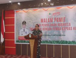 Pisah Sambut Penuh Keakraban Kasdim 1206/Putussibau Bersama Forkopimda Kapuas Hulu Lepas Tim Satgas Karhutla Mabes TNI