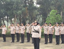 Satlantas Polres Sambas Gelar Bakti Sosial Dan Ziarah Taman Makam Pahlawan