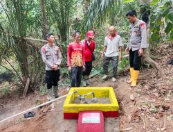 Perkuat Penanganan Karhutla Polres Melawi Rampungkan 14 Titik Sumur Bor Siap Pakai