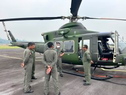 Pendinginan Karhutla Di Sepan Tonak Helikopter Bell 412 Dikerahkan