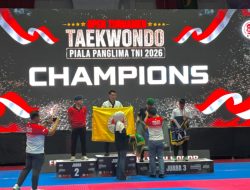 Prajurit Tanjungpura Sabet Juara 3 Kejurnas Taekwondo Piala Panglima TNI 2026