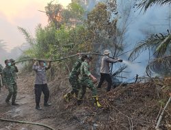 Polsek Tumbang Titi Groundcheck Hotspot Karhutla 3,7 Hektare Lahan Dipastikan Padam