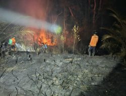 Polsek Ella Hilir Gerak Cepat Tangani Empat Titik Karhutla Di Nanga Nyuruh