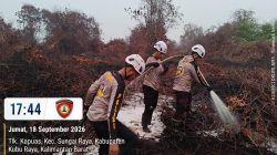 X-Fire Inovasi Taktis Polda Kalbar Padamkan Karhutla Dan Tekan Asap Di Lahan Gambut
